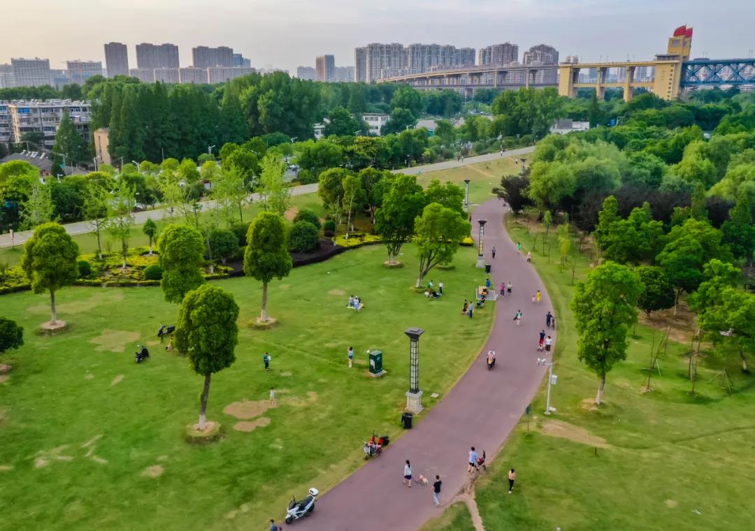 南京滨水绿地公园图片